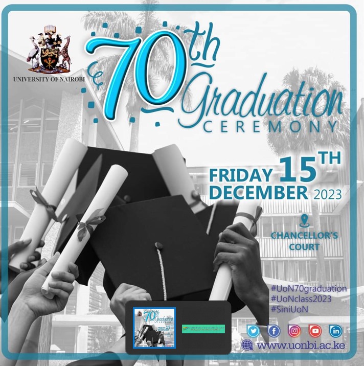 UoN 70th Graduation Ceremony