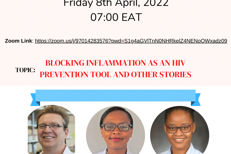 Blocking Inflammation as a HIV Prevention Tool and other stories