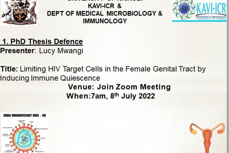 Limiting HIV Target Cells in the Female Genital Tract by Inducing Immune Quiescence