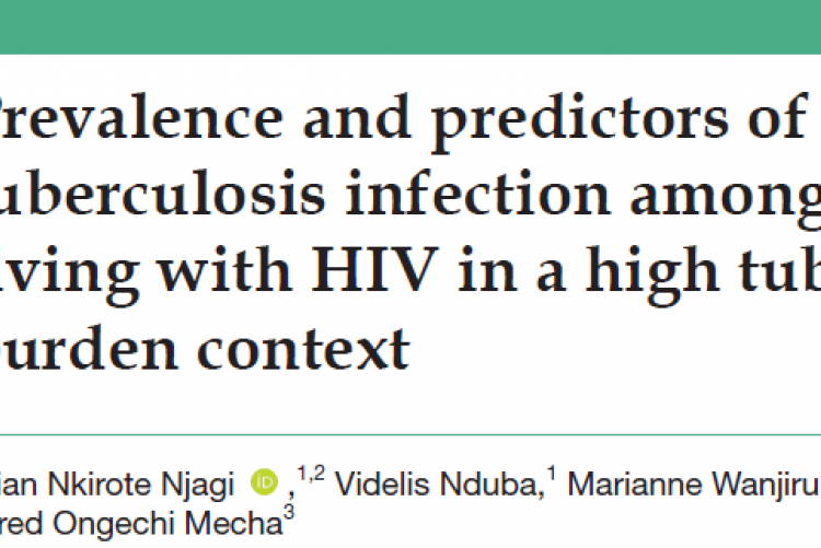 Understanding the Prevalence and Predictors of Tuberculosis Infection Among People Living with HIV in High TB Burden Contexts