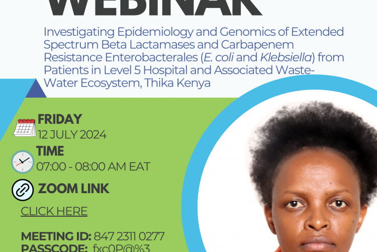 Investigating Epidemiology and Genomics of Extended Spectrum Beta Lactamases and Carbapenem Resistance Enterobacterales (E. coli and Klebsiella) from Patients in Level 5 Hospital and Associated Waste-Water Ecosystem, Thika Kenya