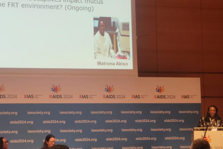 Presentation at the AIDS2024 Conference