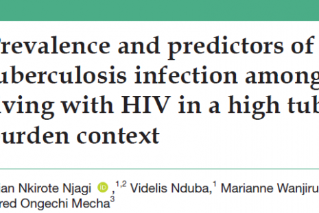 Understanding the Prevalence and Predictors of Tuberculosis Infection Among People Living with HIV in High TB Burden Contexts