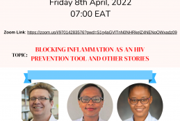 Blocking Inflammation as a HIV Prevention Tool and other stories
