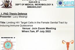 Limiting HIV Target Cells in the Female Genital Tract by Inducing Immune Quiescence